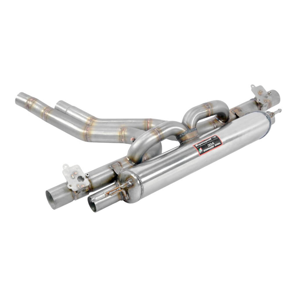 SUPERSPRINT 249284 Rear Exhaust With Valves (Right / Left) for AUDI SQ7 Quattro 4.0L 2020 / AUDI SQ8 Quattro 4.0L 2020 / LAMBORGHINI Urus 4.0L 2018 Photo-0 