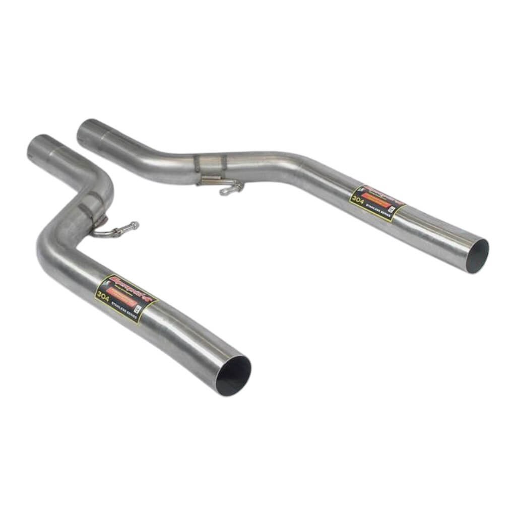 SUPERSPRINT 451243 Central Pipes Kit (Right / Left) for MASERATI Quattroporte 4.2i 2003-2007 / MASERATI Quattroporte S 4.7i 2008 -2012 Photo-0 