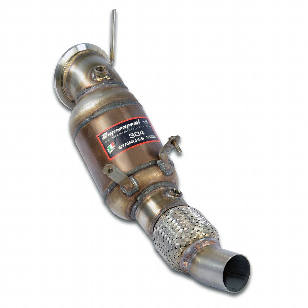 SUPERSPRINT 524721 Downpipe and Metallic Catalytic 100CPSI for BMW 1 Series (F20 / F21) Photo-0 