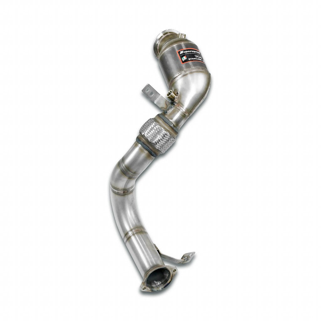 SUPERSPRINT 527841 Downpipe Left with Metallic Catalytic Converter for BMW X5 (G05) Photo-0 