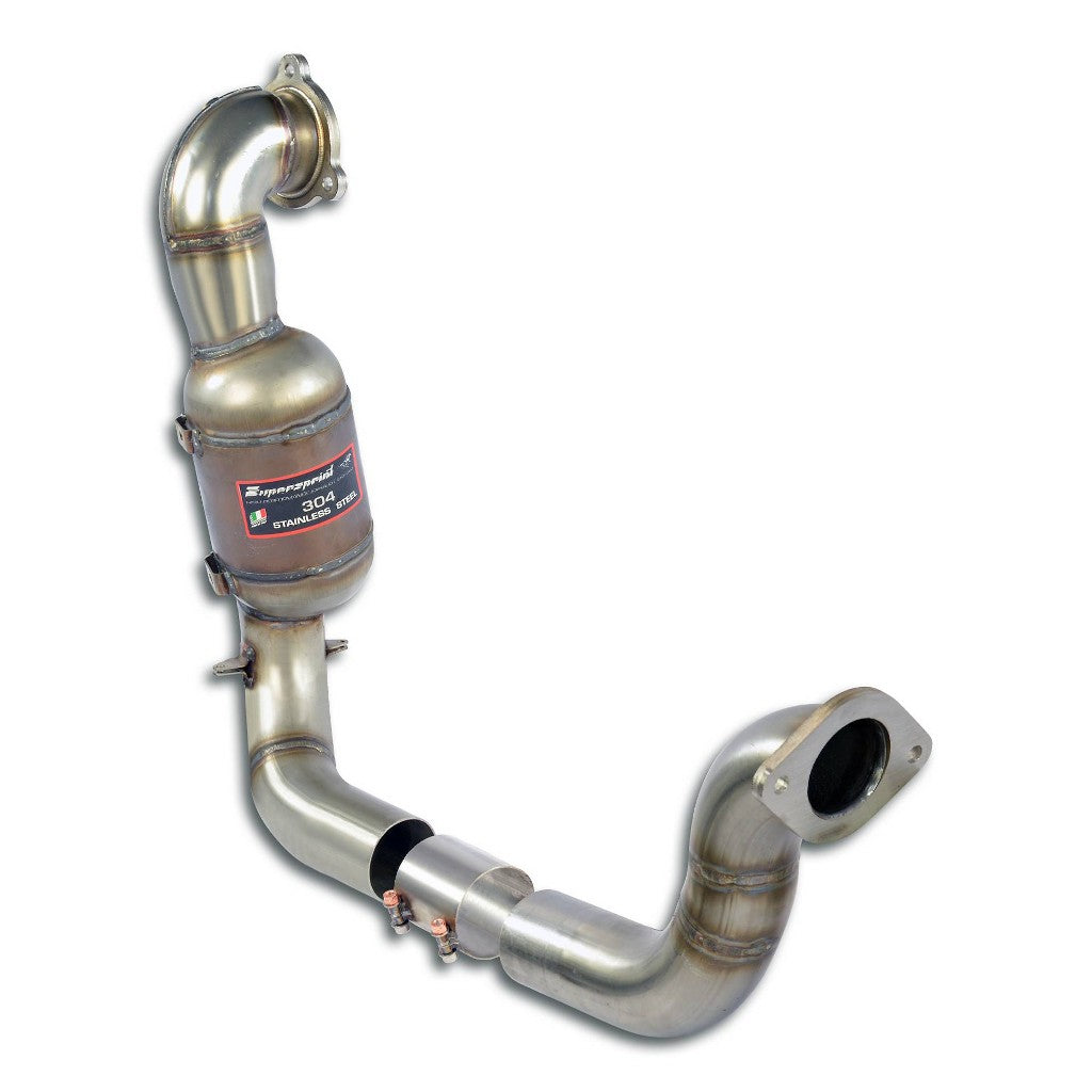 SUPERSPRINT 724121 Downpipe and Metallic Catalytic Converter 100CPSI for MERCEDES W177 A AMG Photo-0 