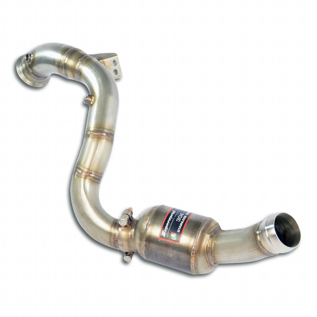 SUPERSPRINT 725181 Downpipe Left with Metallic Catalytic Converter for MERCEDES X253 GLC AMG (SUV) Photo-0 