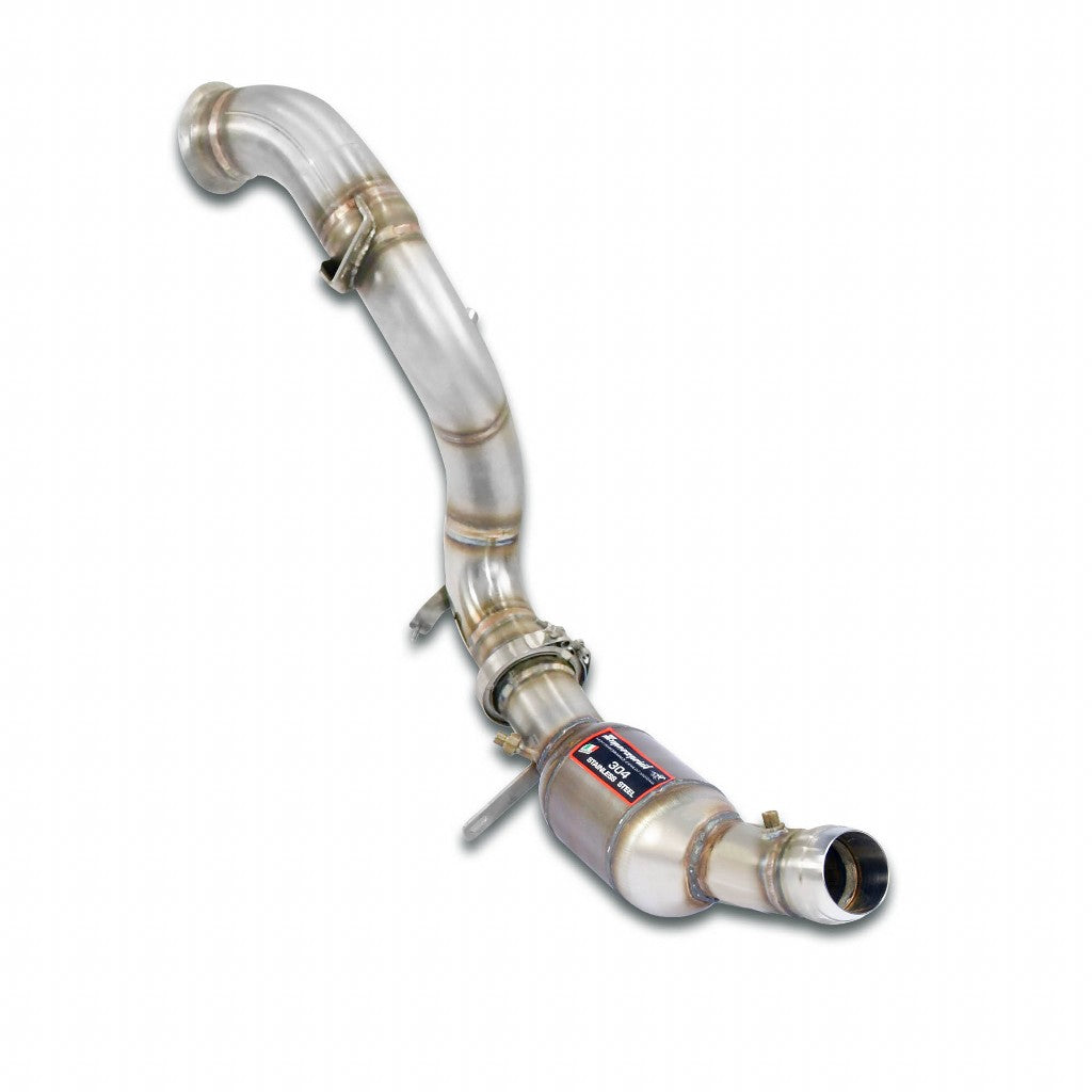 SUPERSPRINT 725461 Downpipe Right with Metallic Catalytic Converter 100CPSI WRC for MERCEDES W205 C AMG Sedan Photo-0 