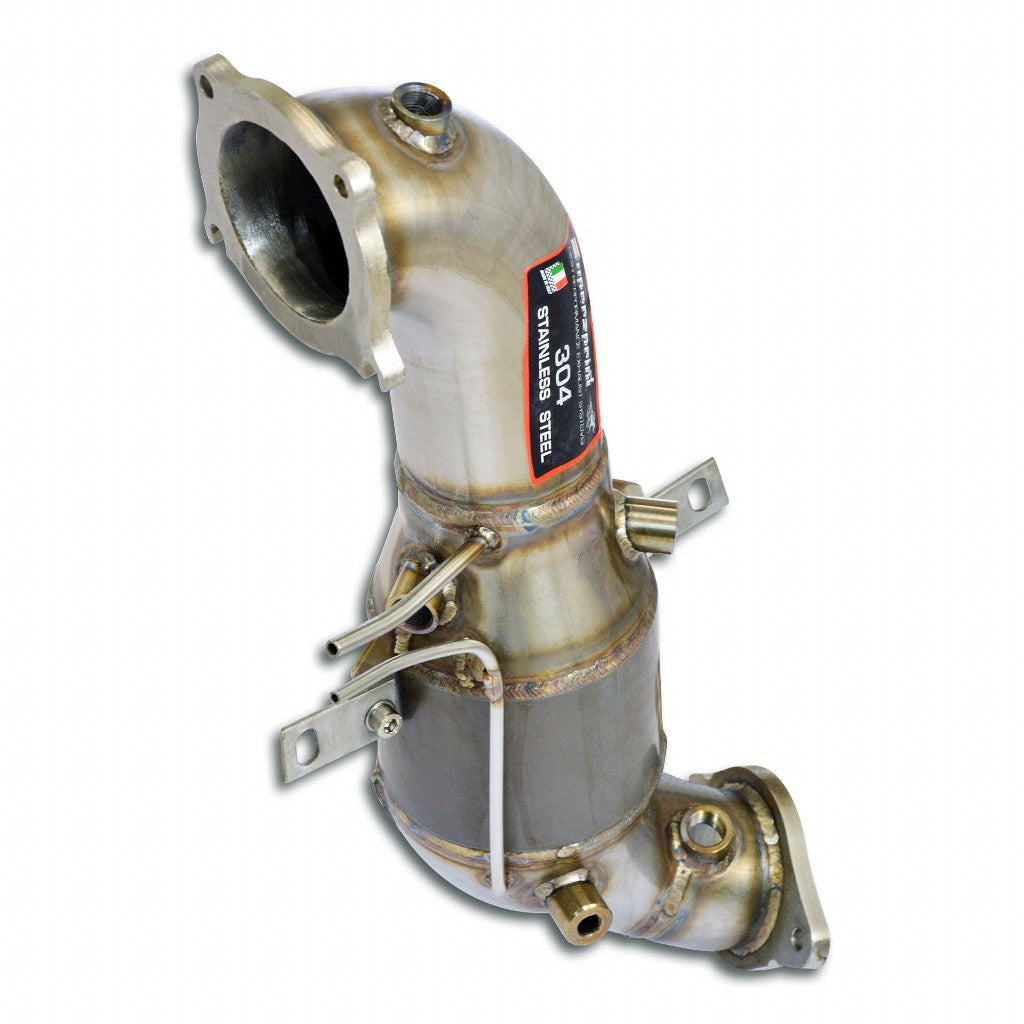 SUPERSPRINT 756761 Downpipe and Metallic Catalytic Converter 100CPSI for ALFA ROMEO Giulia Photo-0 
