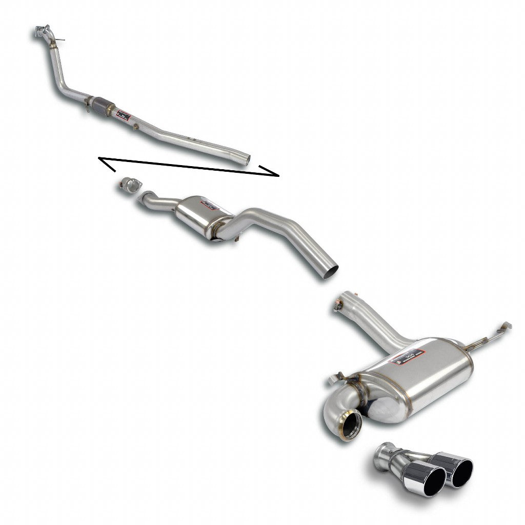 SUPERSPRINT 765110 Exhaust System for AUDI Coupe S2 Photo-0 