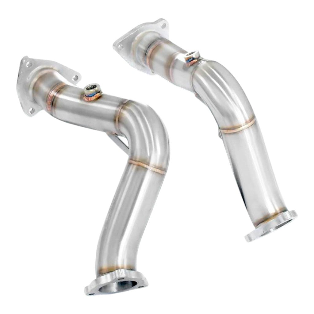 SUPERSPRINT 767711 Downpipe kit Right + Left - (Replaces OEM catalytic converter) AUDI A4 B8 L QUATT Photo-4 