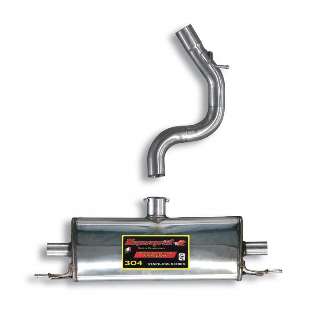 SUPERSPRINT 768404. Rear Exhaust for AUDI TT Quattro (8J) Photo-0 