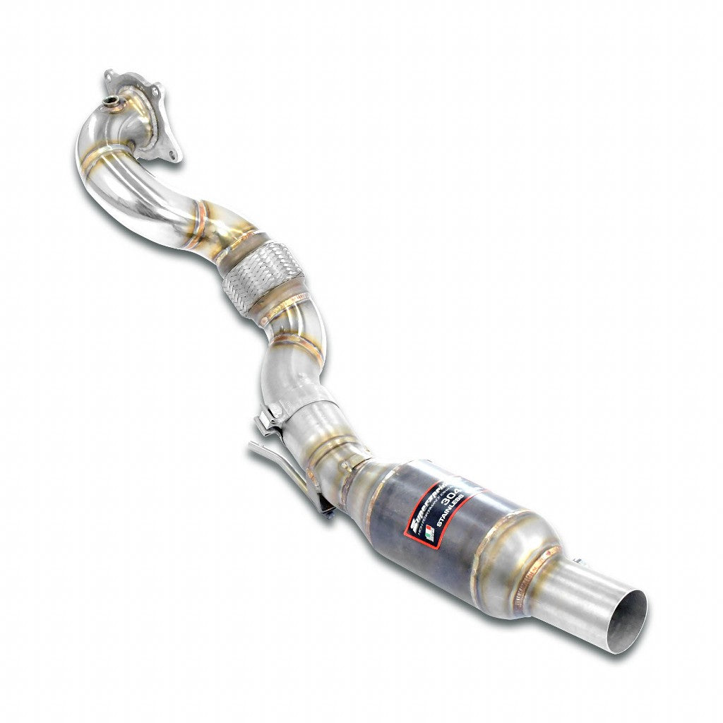 SUPERSPRINT 777621 Turbo Downpipe Kit and Metallic Catalytic Converter for AUDI A1 QUATTRO Photo-0 