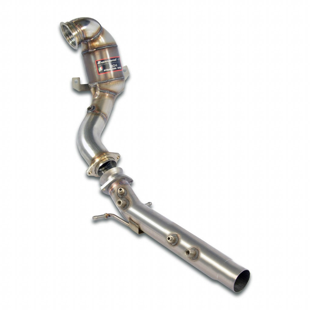 SUPERSPRINT 778371 Turbo Downpipe Kit and Metallic Catalytic Converter for SKODA Octavia vRS Photo-0 