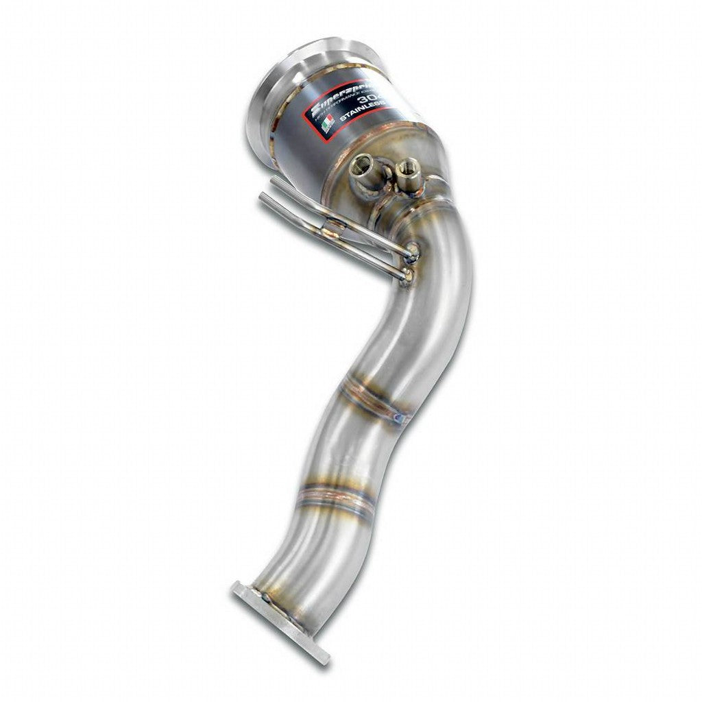 SUPERSPRINT 778781 Downpipe Left with Metallic Catalytic Converter for AUDI RS6 (C8) Photo-0 