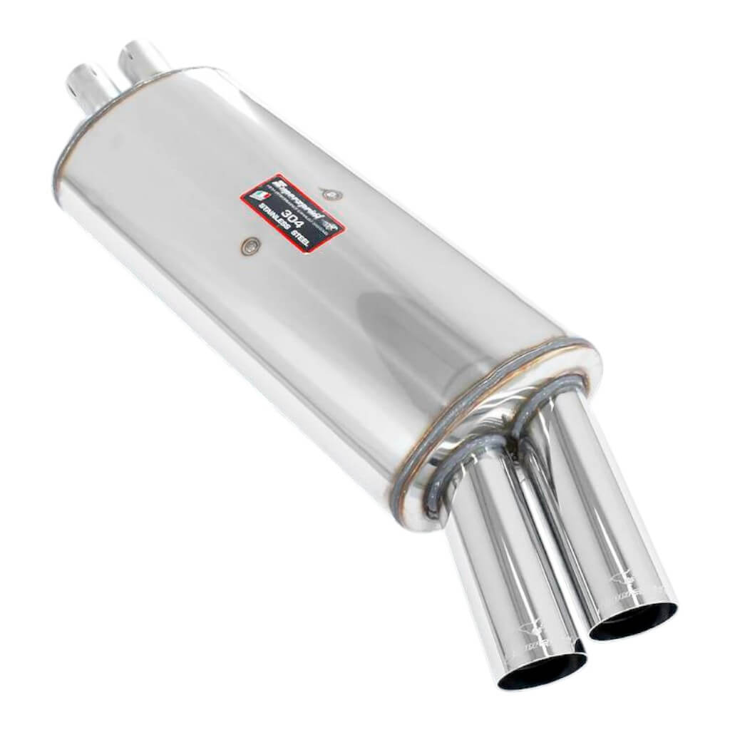 SUPERSPRINT 781946 Rear Exhaust OO 76 for BMW 320i / 323i / 325i / 325ix / 325e (E30) Photo-0 
