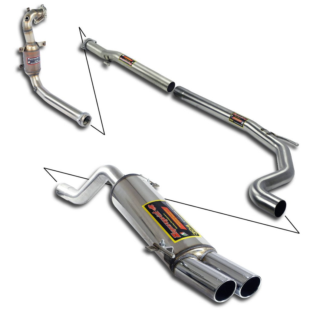 SUPERSPRINT 815930 Exhaust System for ABARTH Grande Punto (199) Photo-0 