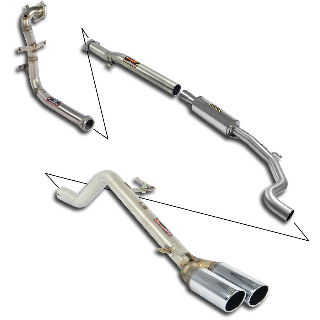 SUPERSPRINT 815940 Exhaust System for ABARTH Grande Punto (199) Photo-0 