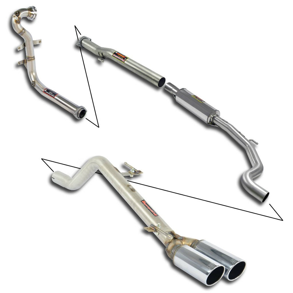 SUPERSPRINT 815960 Exhaust System for ABARTH Grande Punto (199) Photo-0 