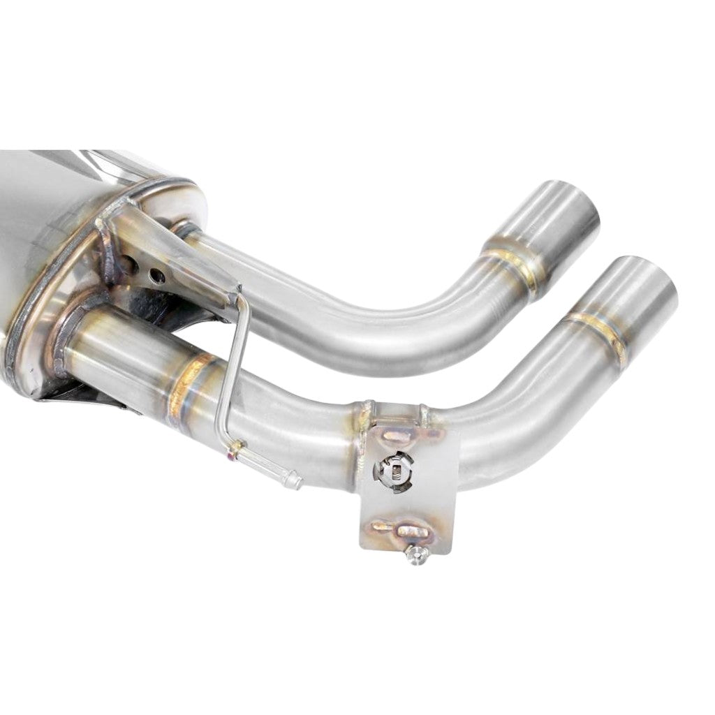 SUPERSPRINT 832846 Rear Exhaust with Left/Right Valve OO90, Gun Metal Grey for MINI Countryman JCW ALL4 (U25) Photo-4 