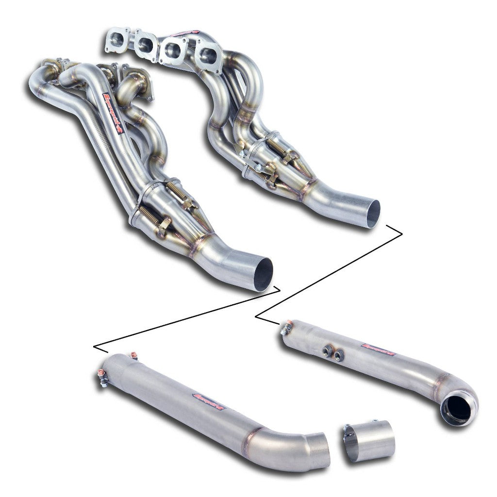 SUPERSPRINT 846610 Exhaust System for MERCEDES W204 C AMG Photo-0 
