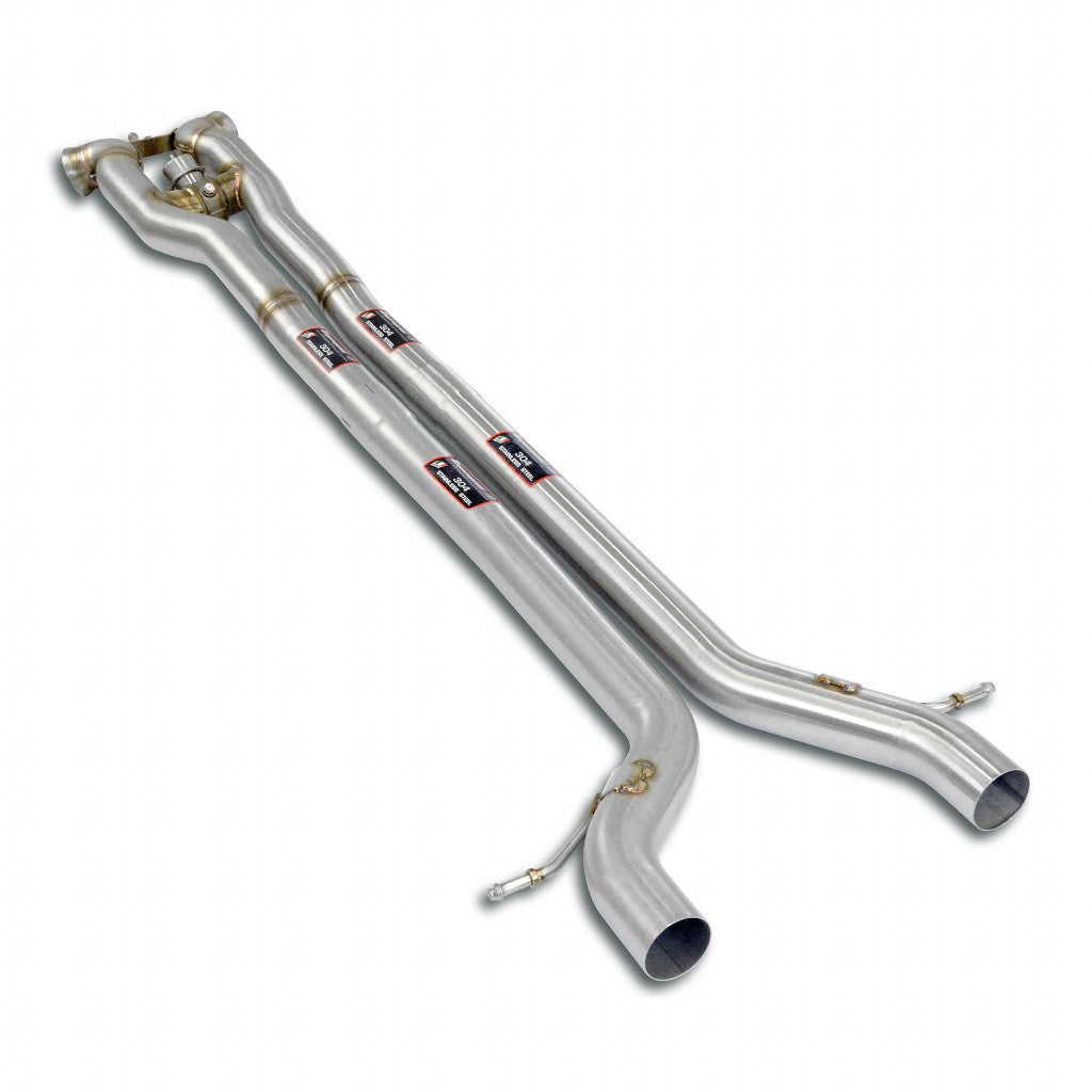 SUPERSPRINT 860523 H-Pipe Mid Section with Valve for PORSCHE Panamera GTS 971 Photo-0 