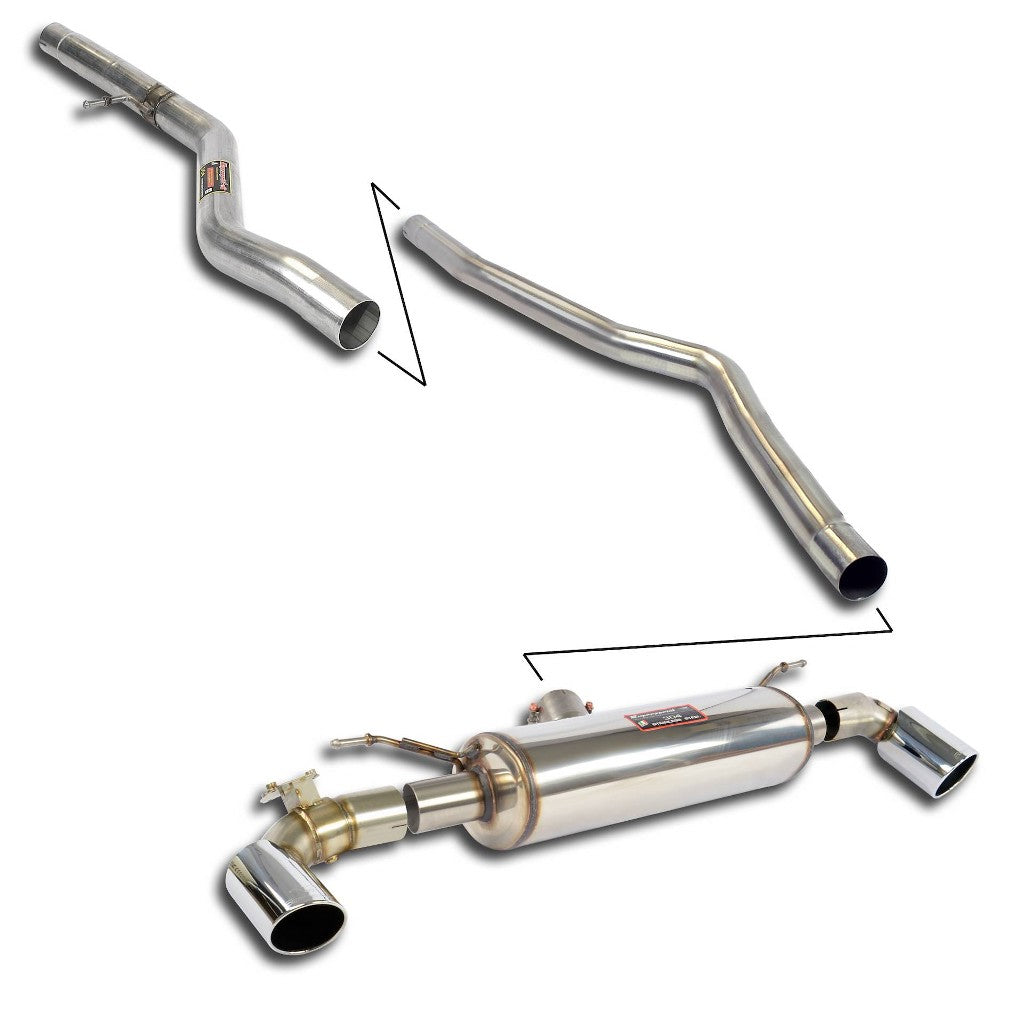 SUPERSPRINT 987350 Exhaust System for BMW 1 Series (F20 / F21) Photo-0 