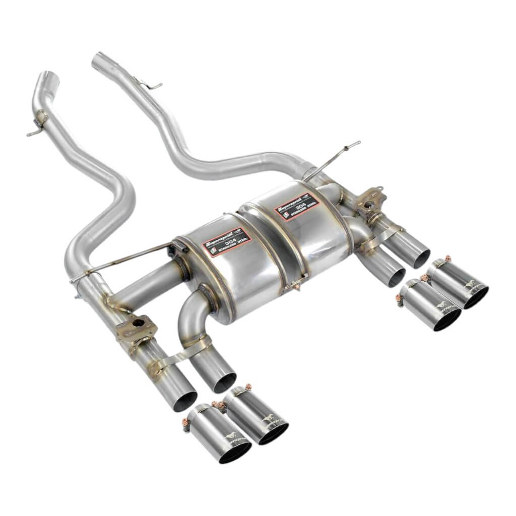 SUPERSPRINT 989660 Rear Muffler Package for BMW M3 (F80) / BMW M4 (F82 / F83) Photo-0 