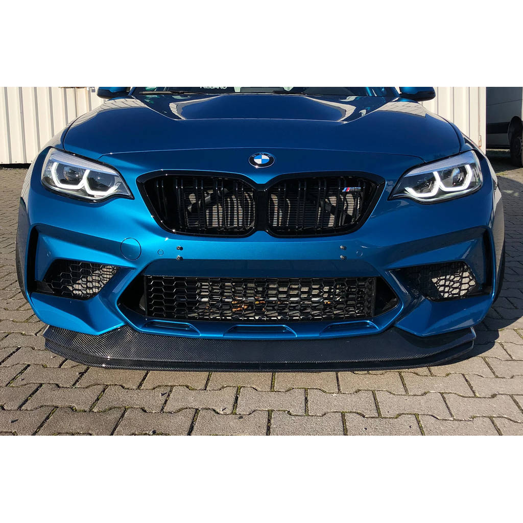 TEAM SCHIRMER EX-FR-F8X Adjustable Carbon Front Splitter GT for BMW M3 (F80) / M4 (F82) Photo-3 