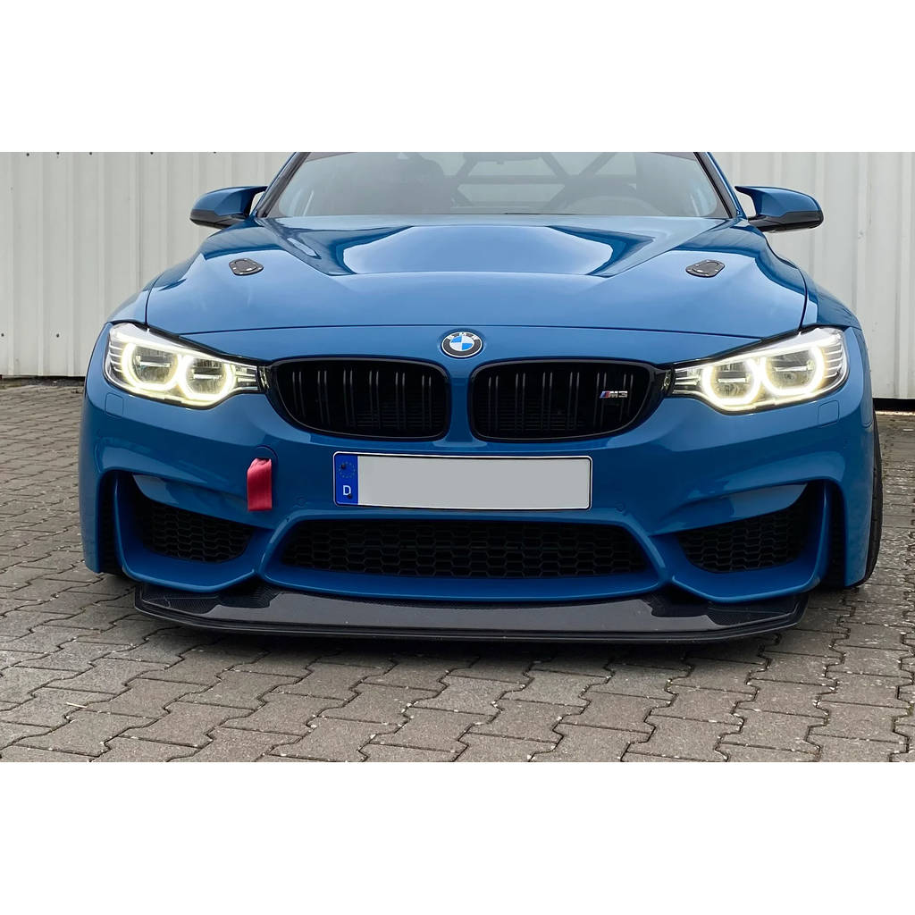 TEAM SCHIRMER EX-FR-F8X Adjustable Carbon Front Splitter GT for BMW M3 (F80) / M4 (F82) Photo-4 