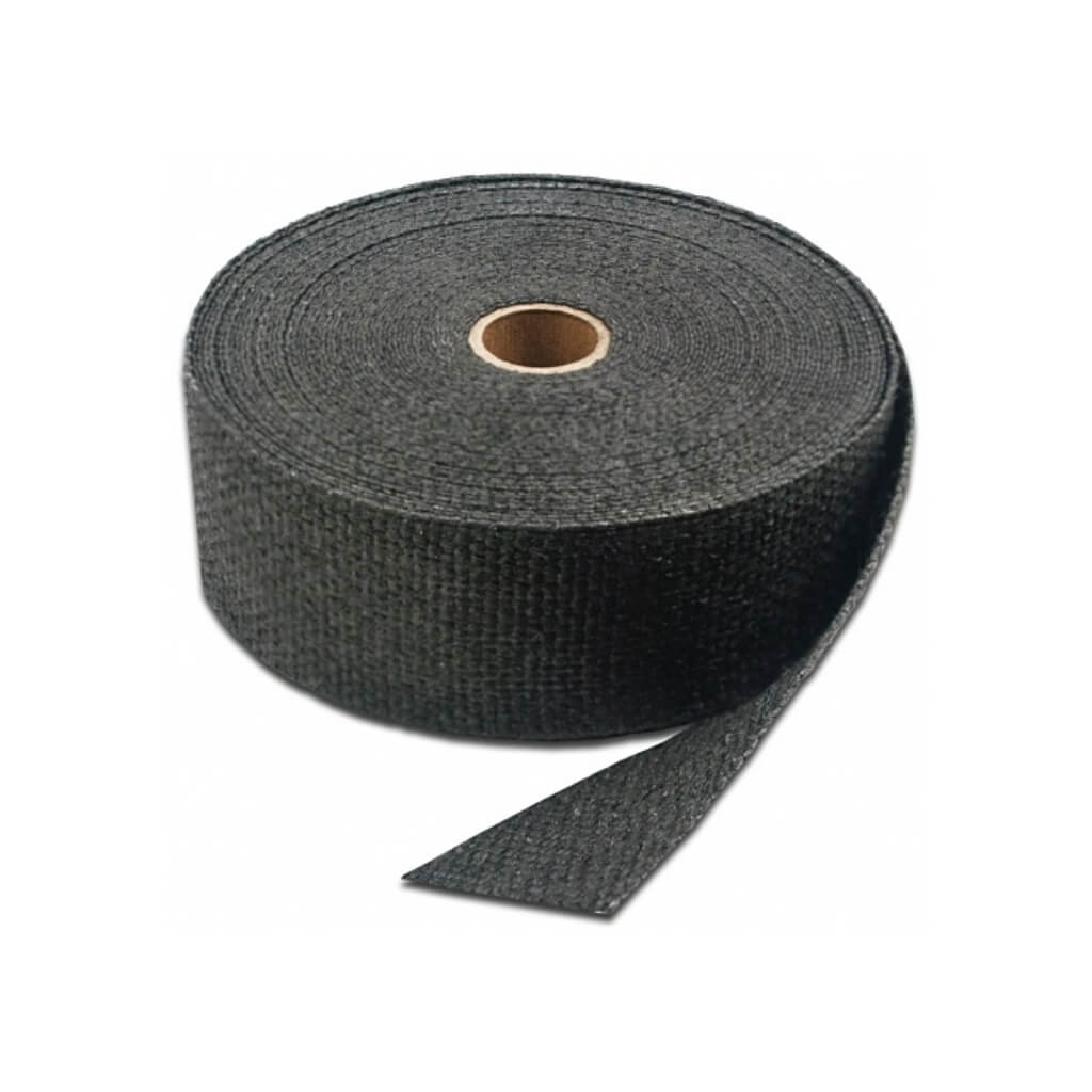 THERMO-TEC 11022 Exhaust Insulating Header Wrap 2 in. x 50 ft. (5.08cm x 15.24m) Black Photo-0 