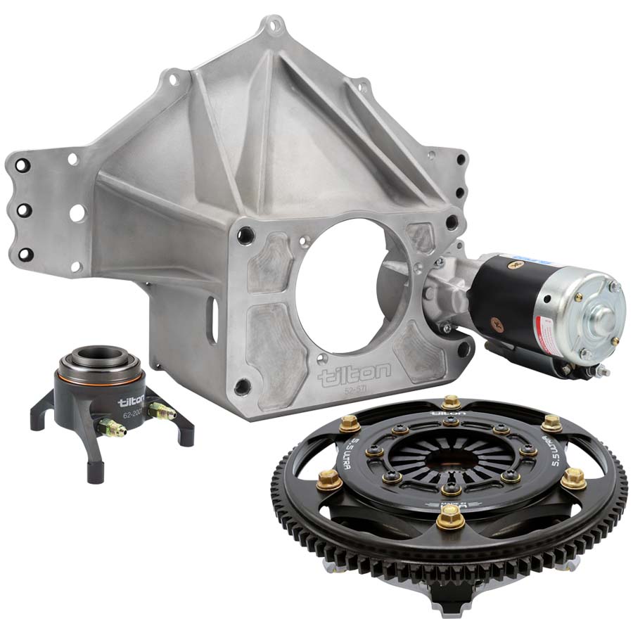 TILTON 52-73620 Bellhousing kit for CHEVY (LS), Alum, 99T, 5.5 Ultra, 2 Disc, 26-SP Photo-0 