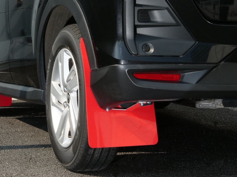 CUSCO 1C5 851 RR Mud Flaps Rear (red) for TOYOTA RAIZE (A200A) 2019- Photo-1 