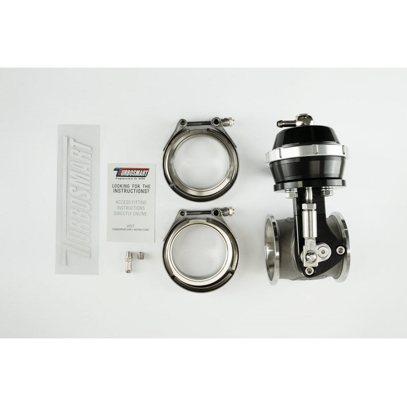 TURBOSMART TS-0565-1212 External Wastegate PSG50V Pneumatic StraightGate (Vacuum) 6 InHg Black Photo-5 