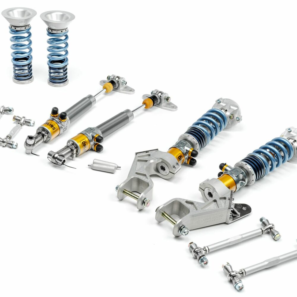 UNPLUGGED PERFORMANCE UP-M3-311-10.1 4 Way Coilover Set for TESLA Model 3 / Model Y Photo-0 