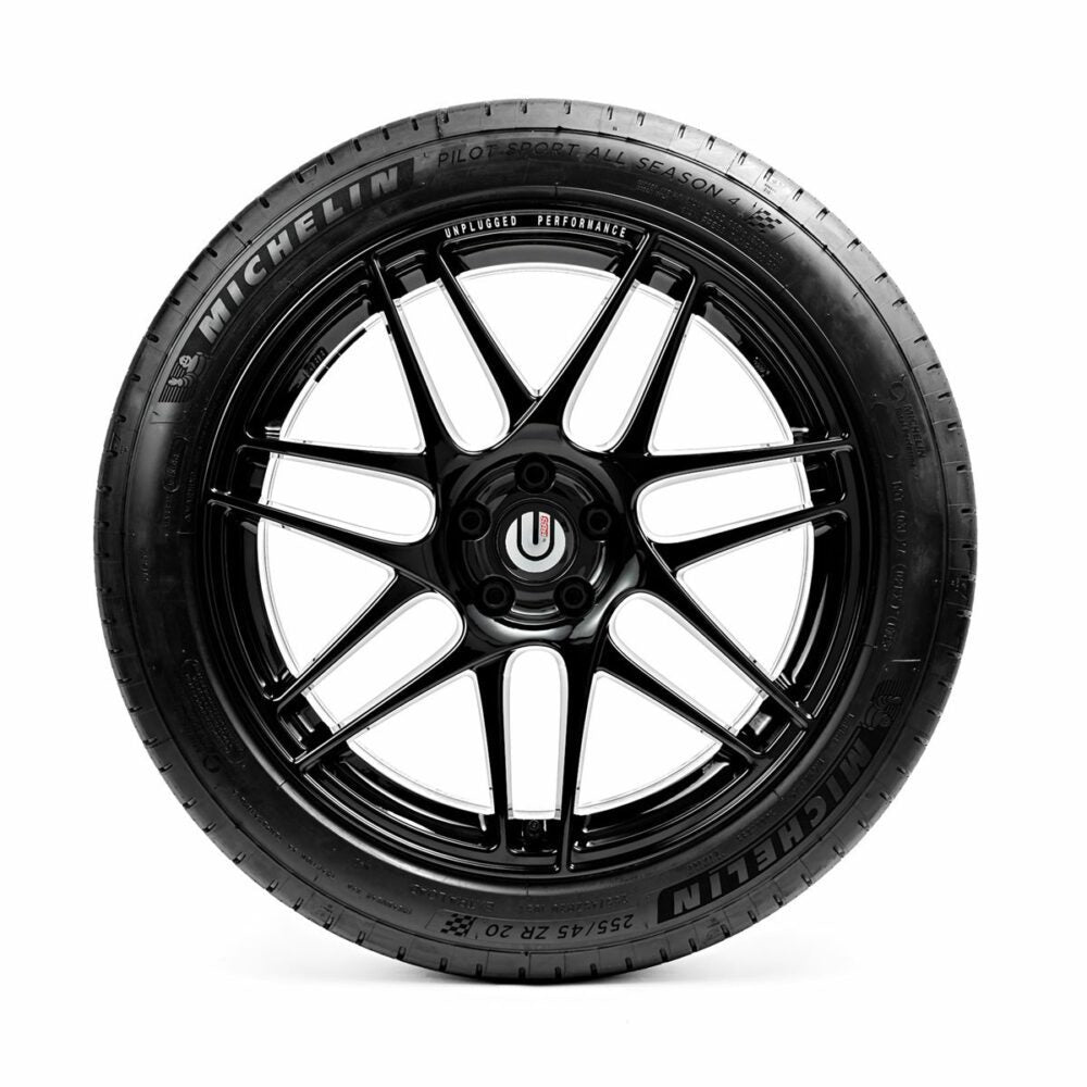 UNPLUGGED PERFORMANCE UP-MY-357-6.1 Wheel & Tire Set, Satin Asteroid Graphite for TESLA Model Y Photo-0 