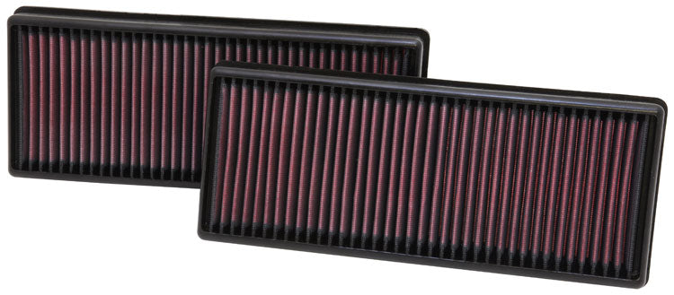 K&N 33-2474 Replacement Air Filter MERCEDES-Benz E63/ML63/G63/S63 AMG (5.5 BiTurbo) (2 PER BOX) Photo-0 