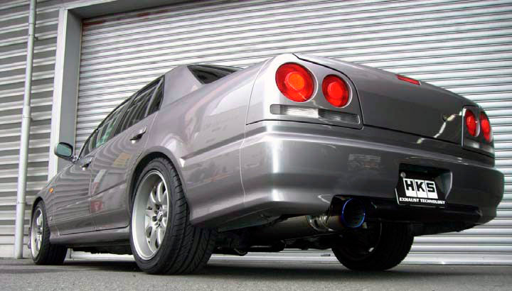 HKS 31029-AN005 Super Turbo Muffler NISSAN SKYLINE GF-ER34 (sedan) Photo-0 