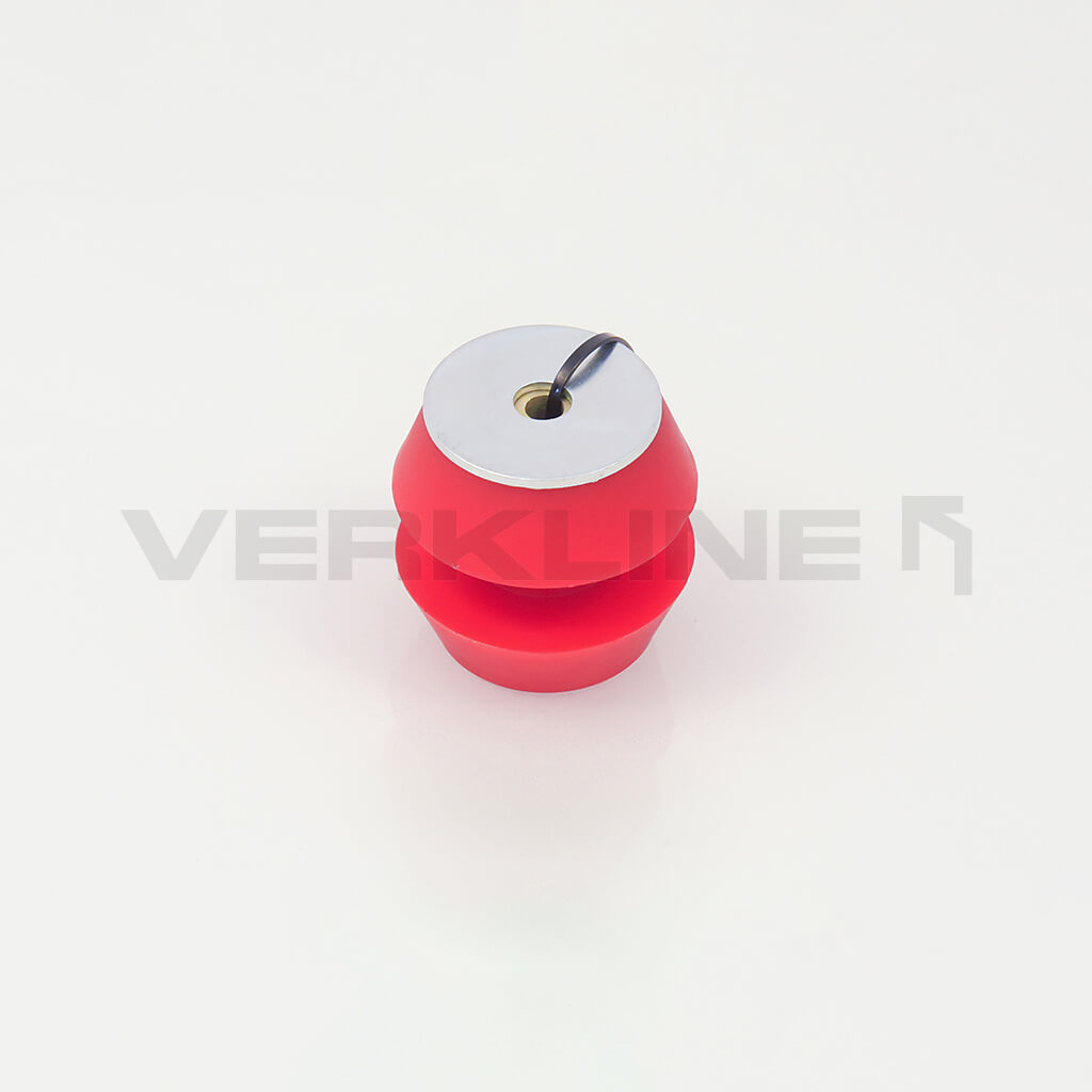 VERKLINE POW-017-75 Rear Diff Mounting Polyurethane Bushings Kit 55mm (Street Hardness) for AUDI S4 / S6 (C4) Photo-2 