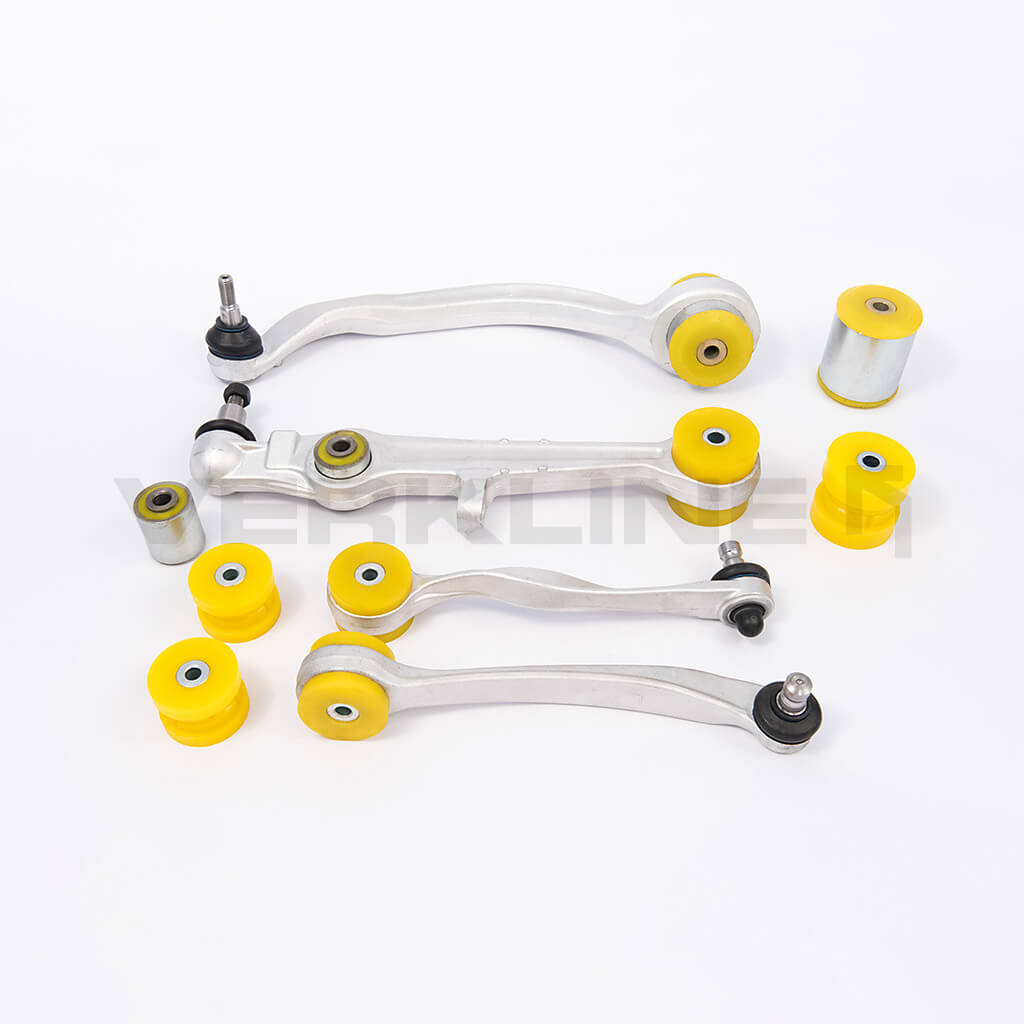 VERKLINE POW-055-85 Full Front Polyurethane Wishbones Bushings Kit (Track Hardness) for AUDI RS4 (B5) / RS6 (C5) Photo-0 