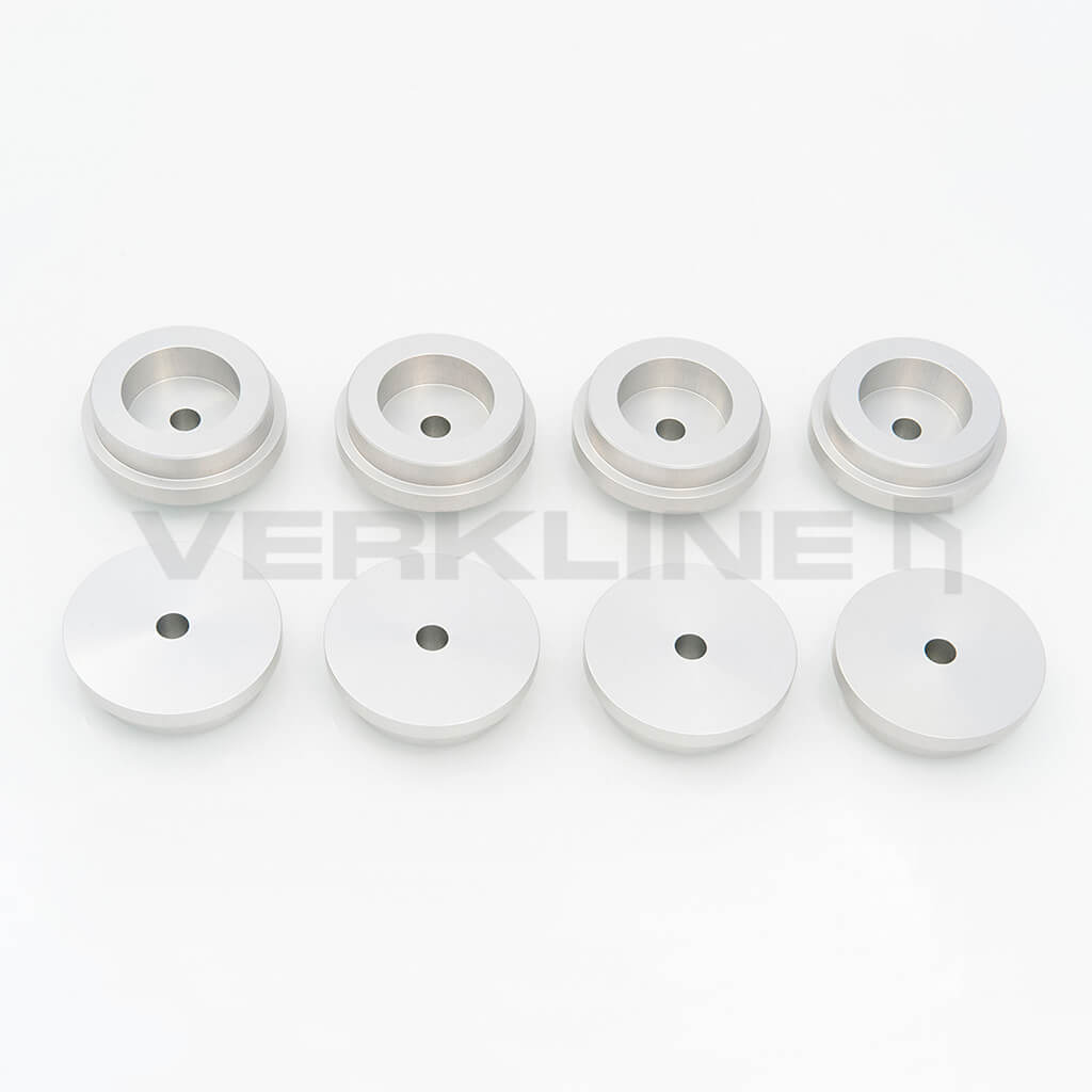 VERKLINE SBK-005 Rear Aluminium Subframe Bushings Kit (8 pcs) for AUDI RS2 (B4) / RS4 (B5) Photo-0 