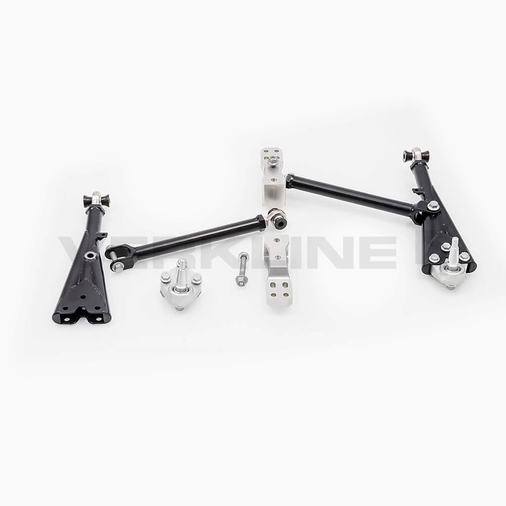 VERKLINE WAS-010 Adjustable Tubular Front Race Wishbones Kit for AUDI RS3 (8P) / VW Golf GTI / R (Mk5 / Mk6) Photo-0 