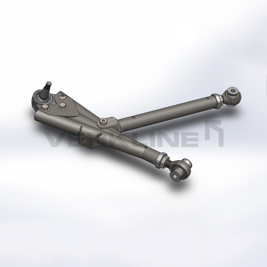 VERKLINE WAS-031 Adjustable Tubular Front Race Wishbones Kit for AUDI S3 (8L) / VW Golf (Mk4) Photo-0 