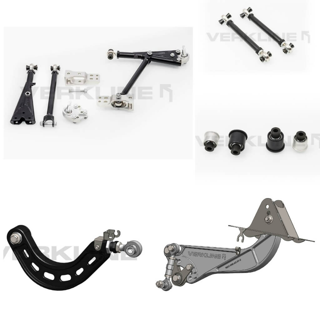 VERKLINE WAS-557 Full Wishbone Kit for AUDI RS3 (8P) / VW Golf (Mk5 / Mk6) Photo-0 