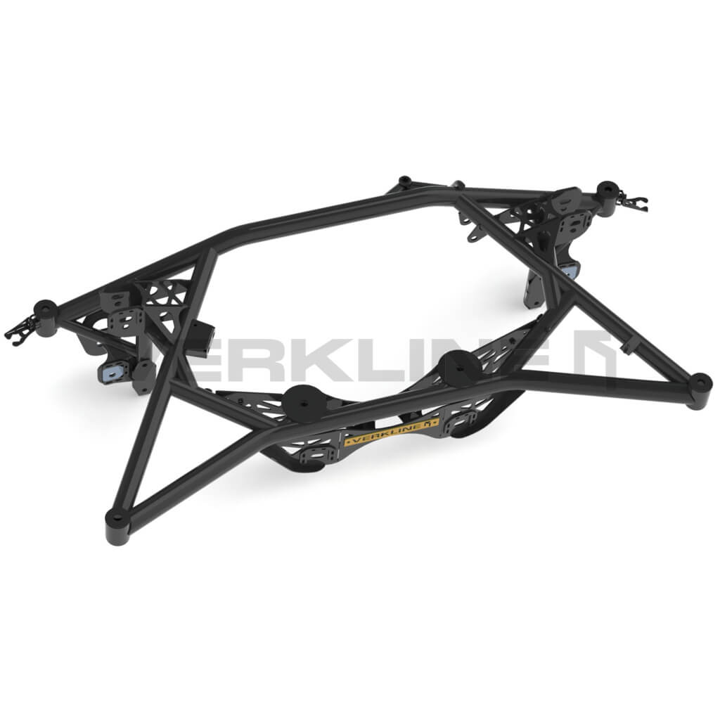 VERKLINE WAS-561 Rear Lightweight Tubular Subframe Drag for AUDI RS3 (8Y / 8V) / VW Golf GTI / R (Mk7 / Mk8) Photo-0 