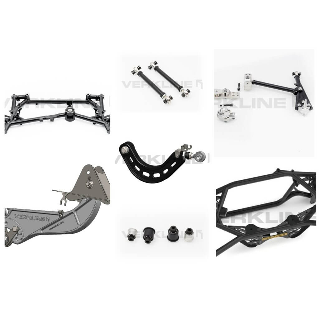 VERKLINE WAS-569 Full Subframe And Wishbones (Set) for AUDI TTRS (8J) Photo-0 