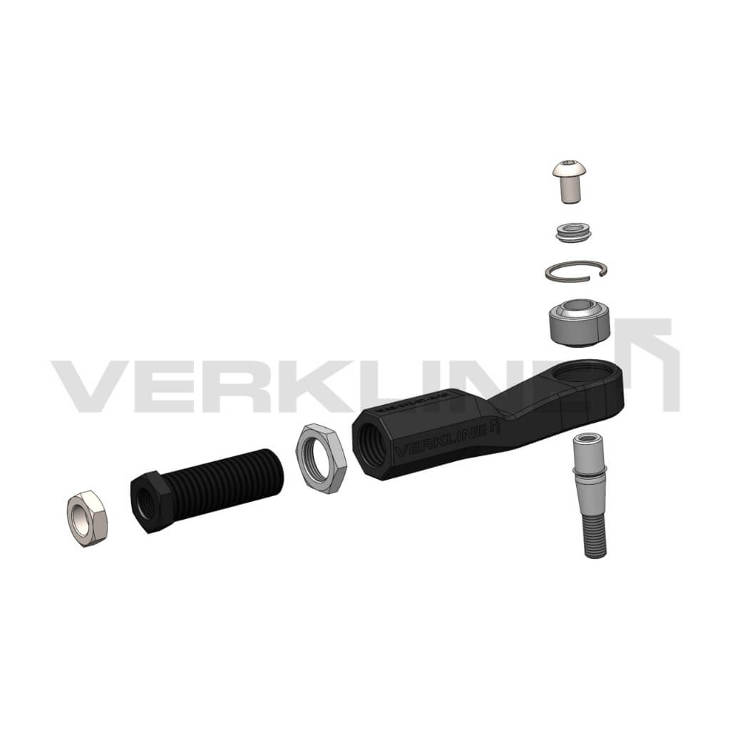 VERKLINE WAS-612 Front Adjustable Tie Rod Ends Kit for TOYOTA GR Yaris (XP210) 2020- Photo-1 