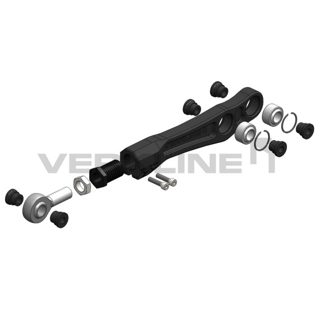 VERKLINE WAS-905 Adjustable Rear Camber Arms Kit for MITSUBISHI EVO 4 / 5 / 6 Photo-3 