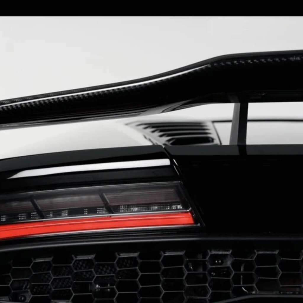 VORSTEINER 0902LOV Wing Blade with Aluminum Uprights VERONA EDIZIONE (Gloss Carbon) for LAMBORGHINI Huracan LP610-4 / LP580-2 Photo-10 