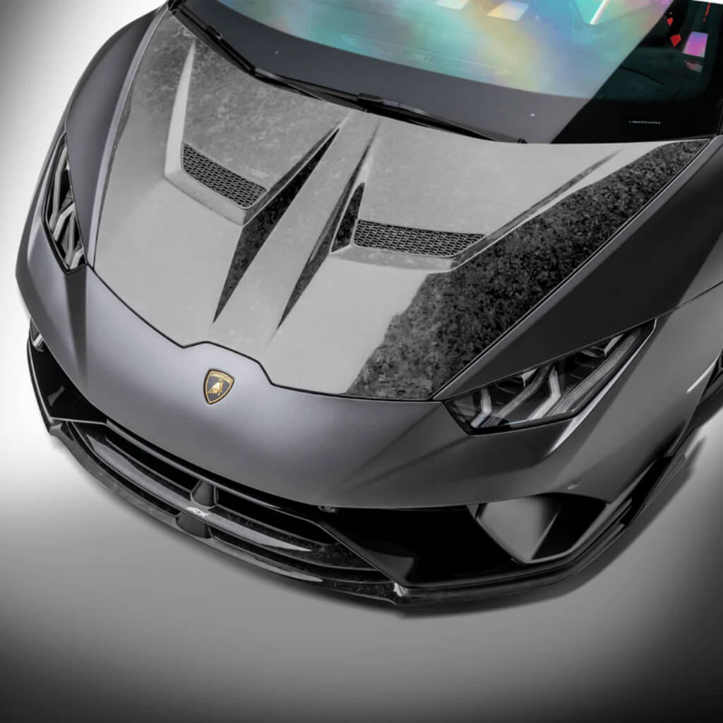 VORSTEINER 1010LOV Bonnet (Matrix Carbon) for LAMBORGHINI Huracan EVO / Performante Photo-1 