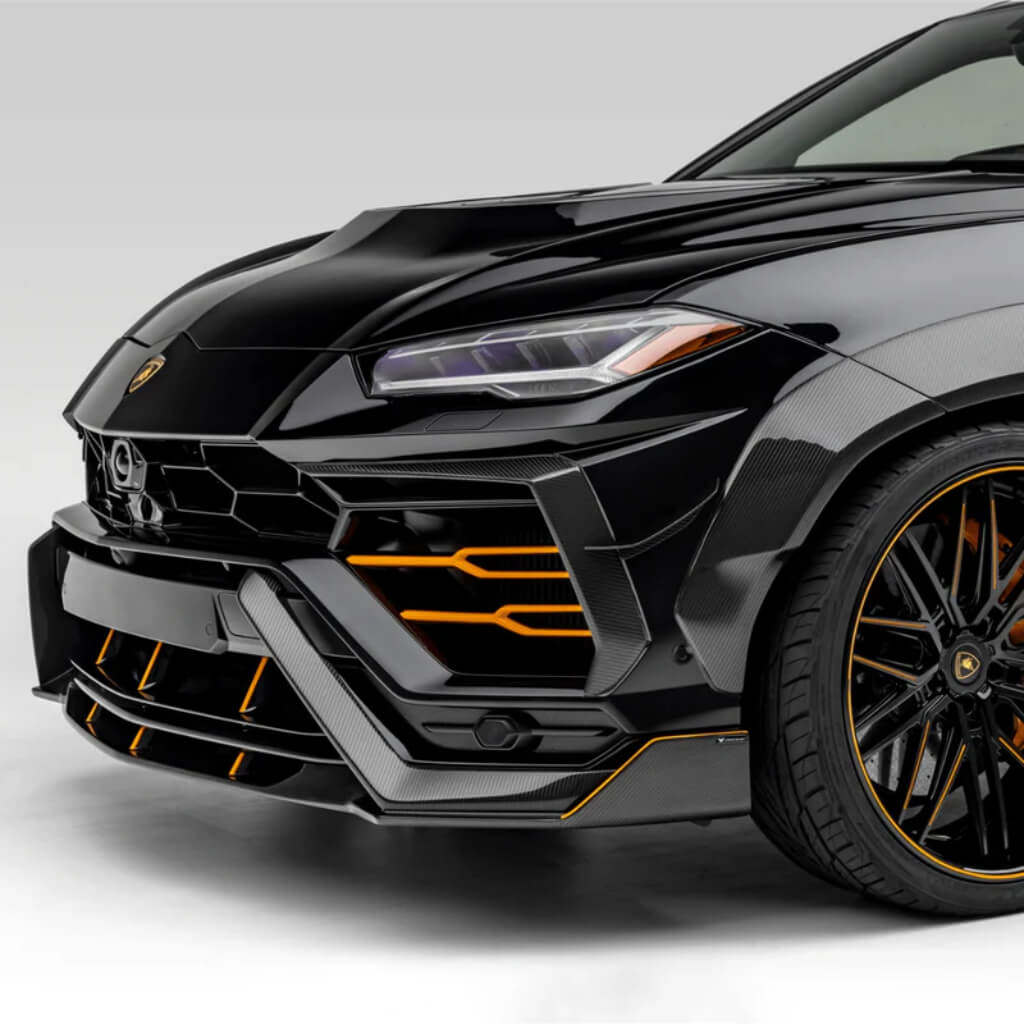 VORSTEINER 2010LOV Bonnet RAMPANTE EDIZIONE (Gloss Carbon) for LAMBORGHINI Urus 2018- Photo-4 