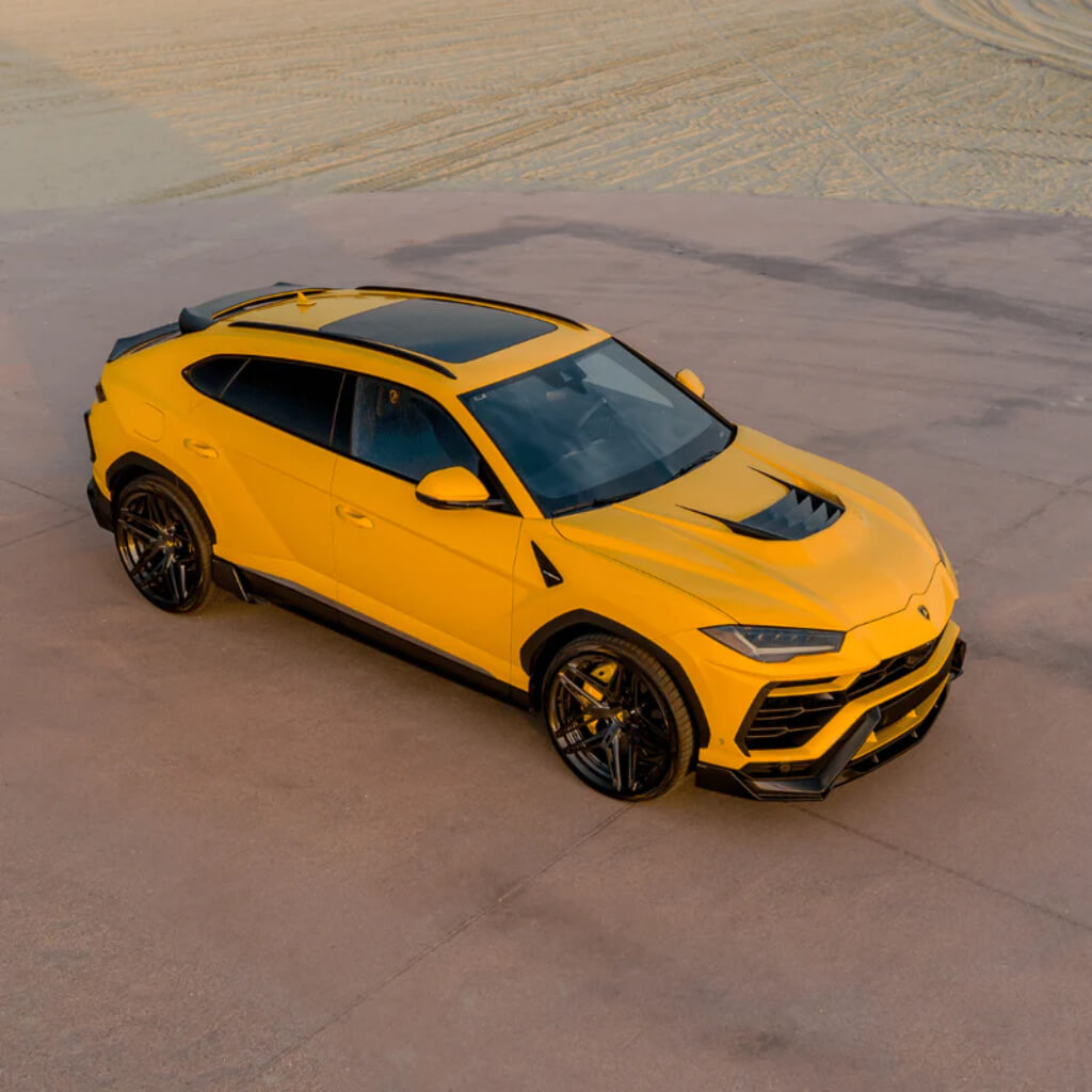 VORSTEINER 2010LOV Bonnet RAMPANTE EDIZIONE (Gloss Carbon) for LAMBORGHINI Urus 2018- Photo-7 