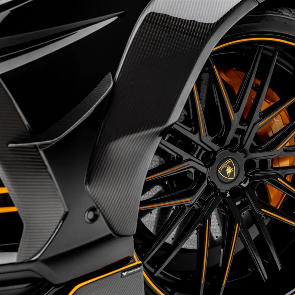 VORSTEINER 2026LOV Canards RAMPANTE EDIZIONE (Gloss Carbon) for LAMBORGHINI Urus 2018- Photo-4 