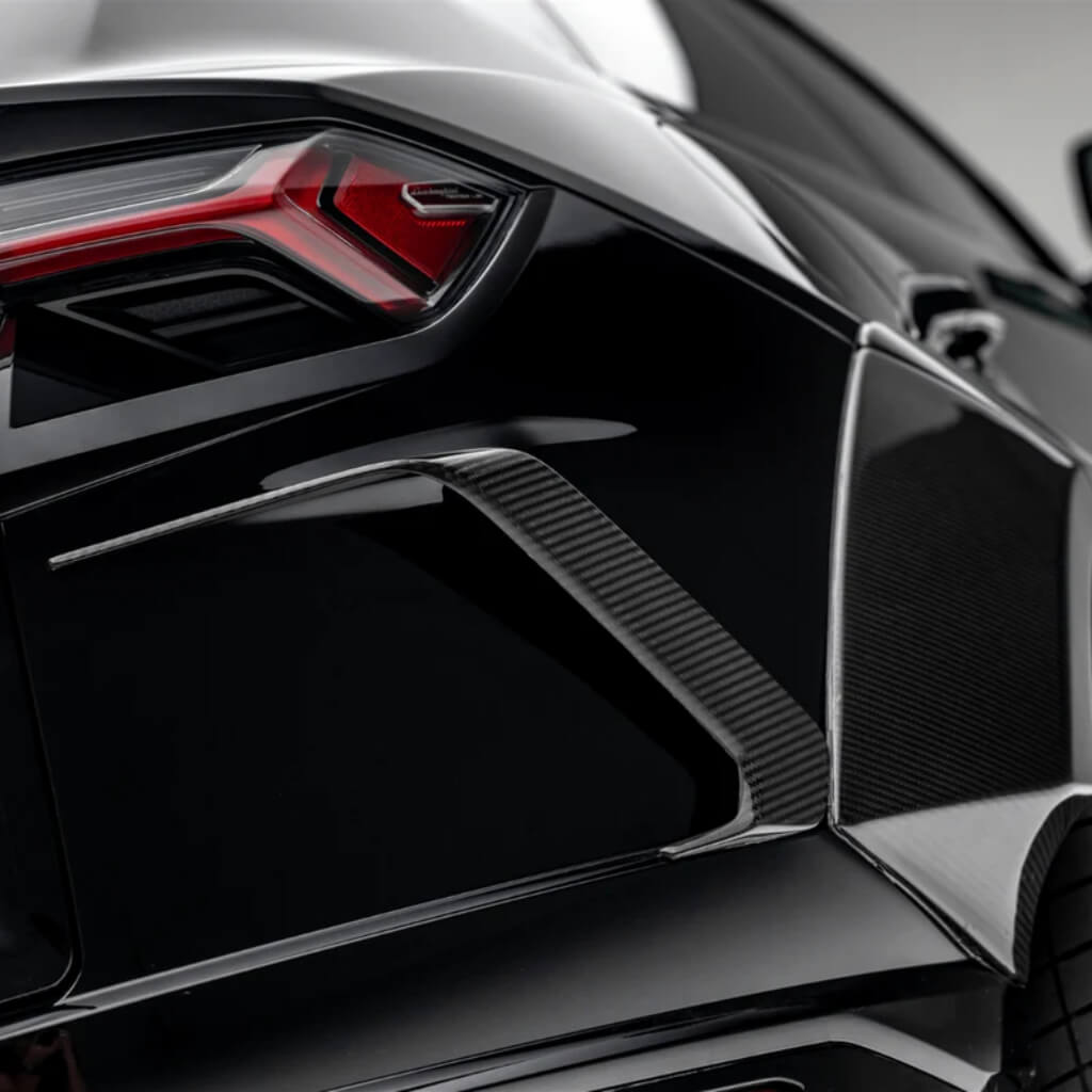 VORSTEINER 2055LOV Rear Air Ducts RAMPANTE EDIZIONE (Gloss Carbon) for LAMBORGHINI Urus 2018- Photo-7 