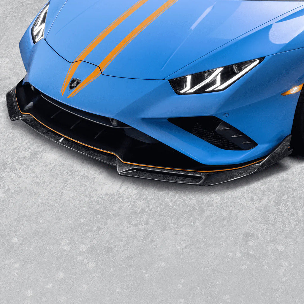 VORSTEINER 3035LOV Front Spoiler MONZA (Carbon Matrix) for LAMBORGHINI Huracan EVO (RWD Only) 2019- Photo-1 